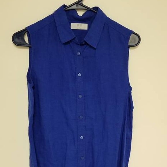 Uniqlo Linen Shirt - Picture 2 of 3